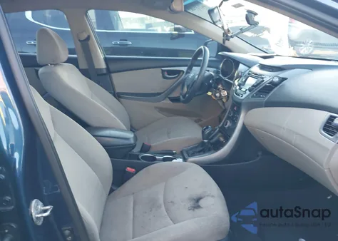 2016 Hyundai Elantra Se from USA, damaged, VIN KMHDH4AE5GU480336